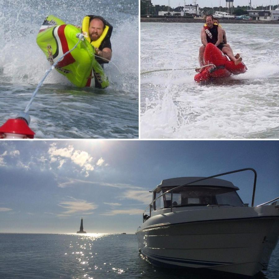 Gite Des Phares - Day Cruise En Bateau Prive, Peche En Mer, Et Visite Guidee Des Chateaux Du Medoc Lesparre-Médoc Dış mekan fotoğraf